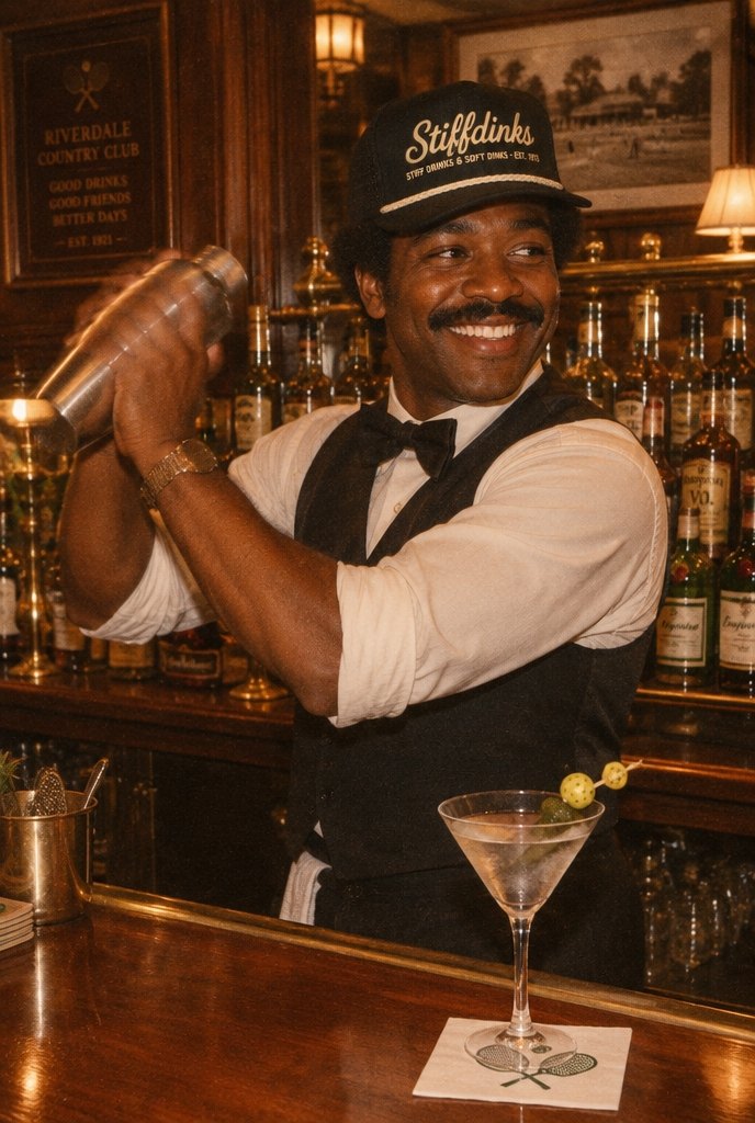 Stiffdinks proshop bartender
