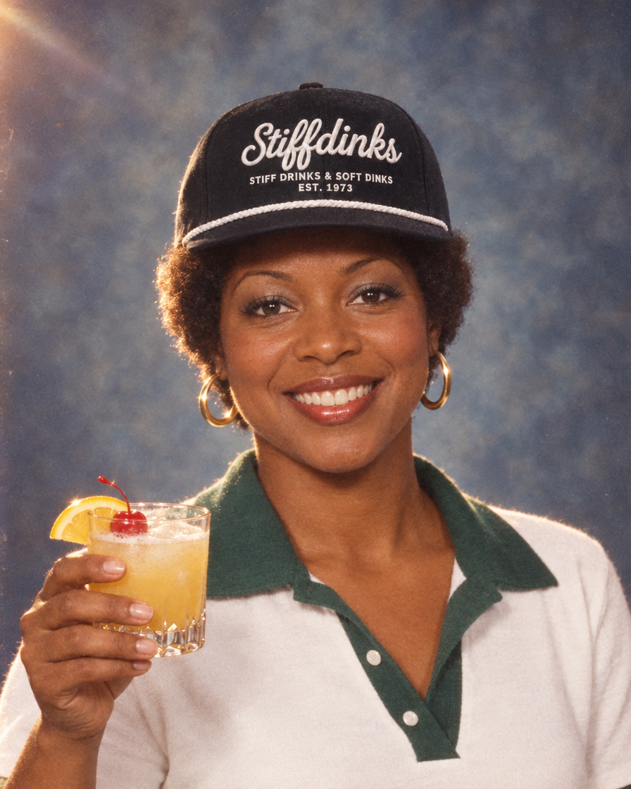 The 1973 Cap — Black, member portrait 1973