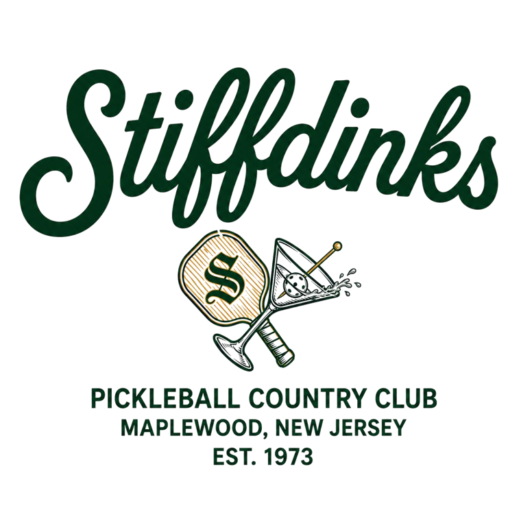 Stiffdinks Pickleball Country Club, Maplewood, New Jersey, Est. 1973